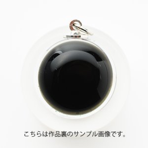 画像4: Color Works 「月と雲海　ガラスペンダントS-Black」