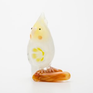 画像2: 涌井梓「オブジェ：オカメインコ」