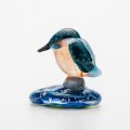 涌井梓「オブジェ：水辺のカワセミ」