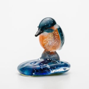 画像5: 涌井梓「オブジェ：水辺のカワセミ」