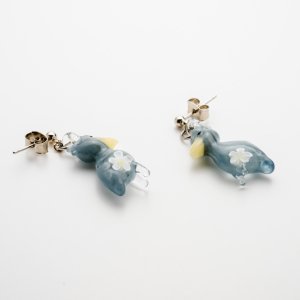 画像3: 涌井梓「ピアス：ハシビロコウ」
