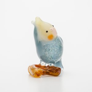 画像5: 涌井梓「オブジェ：オカメインコ」
