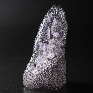 画像6: 土居陽子　「花の晶洞（藤）」