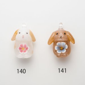 画像1: 涌井梓「ペンダント：垂れ耳うさぎ」