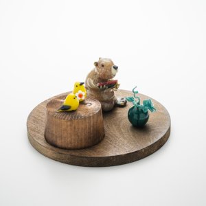 画像5: 森智清「アメリカビーバー達の日常ビーバーとスイカとフウキンチョウ」