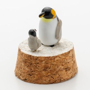 画像2: 村山美恵「ペンギン親子」