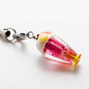 画像2: 前堀美緒「クリームソーダ　チャームストラップ　いちご」