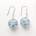 Elia Toffolo　「Pair of glass earrings"Hypnosis"」