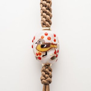 画像2: 古木晶子「ジョウビタキ 根付」