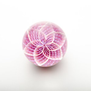 画像1: Josh Sable「Pink Reticello w/Pinwheel Design」