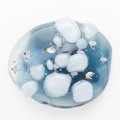 中原雅恵　「流氷(エンペラーペンギン)」