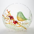 齋藤直　「ウメジロの花籠」