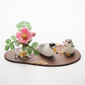 画像1: 清藤智子「コアジサシとハマナス」