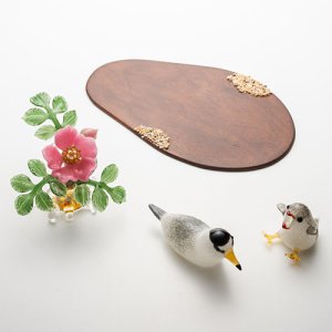 画像5: 清藤智子「コアジサシとハマナス」