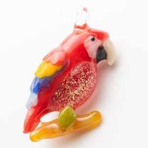 画像1: 涌井梓「コンゴウインコ」