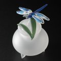 渡邉恵子　「シオカラトンボ蓋物　2」