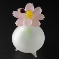 渡邉恵子　「コスモスとてんとうむし　1ピンク」