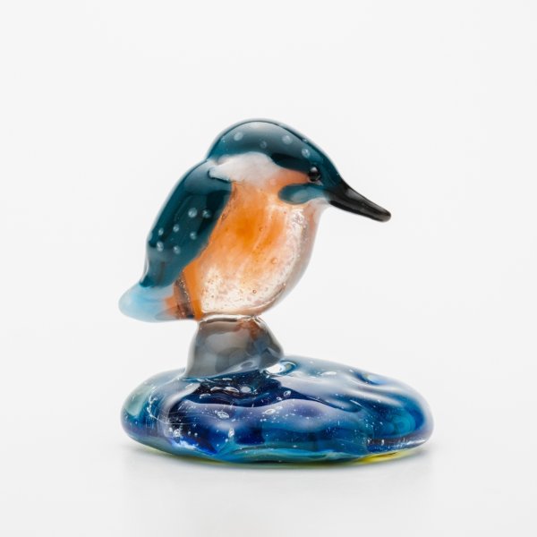 画像3: 涌井梓「オブジェ：水辺のカワセミ」 (3)