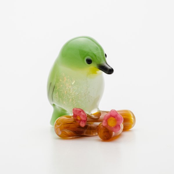 画像2: 涌井梓「オブジェ：メジロ」 (2)