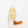 画像1: 涌井梓「オブジェ：オカメインコ」 (1)