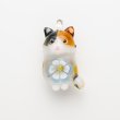 画像1: 涌井梓「ペンダント：三毛猫」 (1)