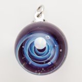 まりもさん専用  宇宙ガラス+台座 まりもさん専用 宇宙ガラス 台座（64mm Galaxy Glass Marble