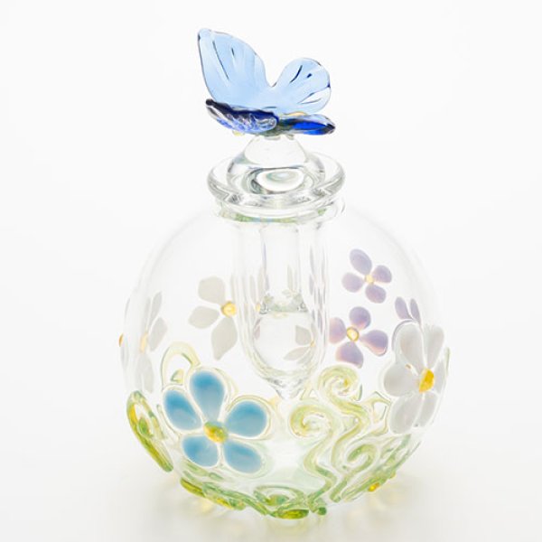 画像1: キタガワ アキコ 「インクポット blue butterfly」 (1)