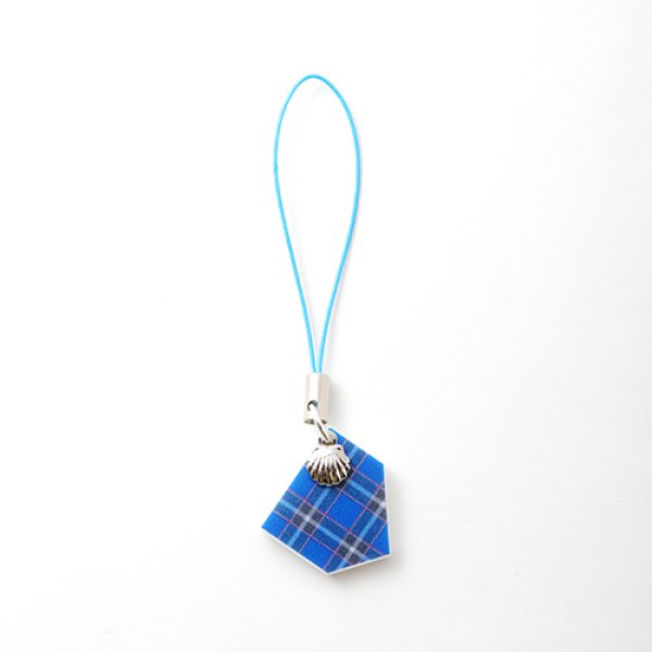 画像1: KOBE TARTAN　ストラップ　シルバー (1)