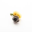 画像2: まめちどり「黄色い花のピン」 (2)
