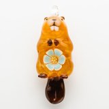 GlassAzu ガラス ネックレス 猫 作家 涌井梓 GlassAzu ガラス ネックレス 猫 作家 涌井梓